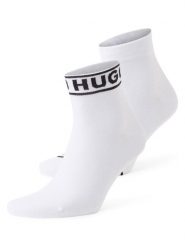 HUGO Skarpety w 2-paku - 2P SH LOGO CC W Kobiety Bawełna biały|czarny, 39-42. Białe skarpetki Hugo, bez wzorów, z bawełny. Za 59.95 zł.
