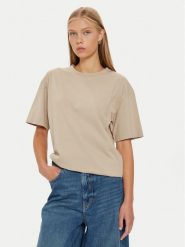 Marella T-Shirt Riserva 2423976024 Szary Relaxed Fit. Szare t-shirty Marella, l, bez wzorów, z bawełny, bez kołnierzyka, bez ramiączek. Za 219.99 zł.