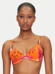 Chantelle Góra od bikini Icon C16VNP Pomarańczowy. Brązowe bikini Chantelle, bez wzorów, z syntetyku. Za 449.99 zł.