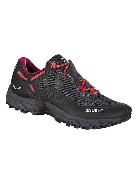 Salewa Buty turystyczne "Speed Beat GTX" w kolorze antracytowym rozmiar: 40. Czarne buty trekkingowe Salewa, z gore-texu, bez zapięcia. Za 320.63 zł.