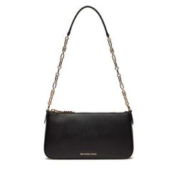 Torebka MICHAEL Michael Kors. Czarne kopertówki MICHAEL Michael Kors, bez wzorów, wizytowe, bez dodatków. Za 609.99 zł.