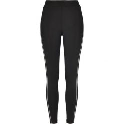 Spodnie damskie Urban Classics waist odblaskowe. Czarne spodnie dresowe Urban Classics, bez wzorów, długie. Za 168.00 zł.