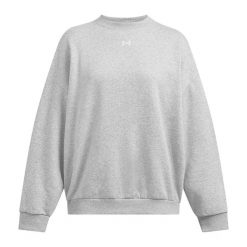 Bluza damska Under Armour Rival Fleece OS Crew. Szare bluzy Under Armour, l, bez wzorów, bez kaptura, na fitness i siłownię. Za 169.99 zł.