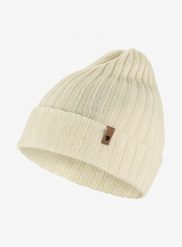 Czapka Fjallraven Byron Hat Thin - chalk white. Białe czapki zimowe Fjällräven, bez wzorów, z materiału. Za 225.90 zł.