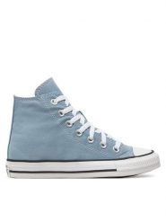 Converse Trampki Chuck Taylor All Star A08579C Błękitny. Niebieskie trampki Converse, bez wzorów, z materiału, retro, bez zapięcia. Za 219.99 zł.