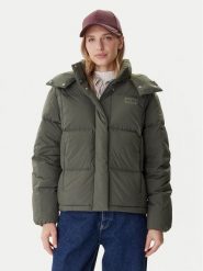 Tommy Jeans Kurtka puchowa Alaska DW0DW21623 Zielony Relaxed Fit. Zielone kurtki Tommy Jeans, l, bez wzorów, z jeansu, bez kaptura. Za 879.99 zł.