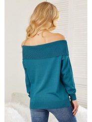 Milan Kiss Sweter w kolorze niebieskim rozmiar: S. Niebieskie swetry Milan Kiss, s, bez wzorów, bez ramiączek. Za 104.99 zł.