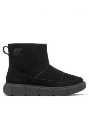 Sorel Śniegowce Explorer™ III Slip-On Wp 2077971010 Czarny. Czarne śniegowce Sorel, bez wzorów, ze skóry, bez zapięcia. Za 559.99 zł.