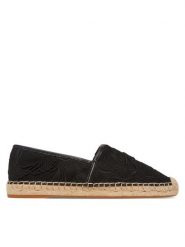 KARL LAGERFELD Espadryle Kamini KL80121A Czarny. Czarne espadryle KARL LAGERFELD, bez wzorów, z materiału, bez obcasa. Za 459.99 zł.