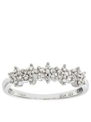 Revoni Złoty pierścionek z diamentami rozmiar: 54. Szare pierścionki Revoni, z diamentem, złote. Za 1,810.12 zł.