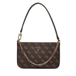 Torebka Guess. Brązowe torebki klasyczne Guess, z aplikacjami, klasyczne, bez dodatków. Za 549.99 zł.