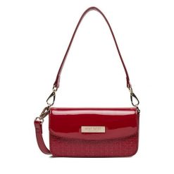 Torebka Nine West. Czerwone torebki klasyczne Nine West, bez wzorów, klasyczne, bez dodatków. Za 169.99 zł.