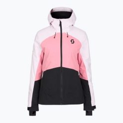 Kurtka narciarska damska SCOTT Ultimate Dryo 10. Czerwone kurtki narciarskie Scott, na zimę, l, bez wzorów, z materiału, bez kaptura, narciarskie. Za 899.99 zł.