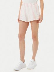 Guess Szorty sportowe V5GD11 KCRQ0 Różowy Relaxed Fit. Czerwone szorty sportowe Guess, z aplikacjami, z bawełny. Za 179.99 zł.