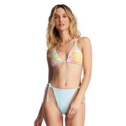 Góra od stroju kąpielowego Billabong Dreamland Rev Multi Tri. Bikini Billabong, bez wzorów, sportowe. Za 109.99 zł.