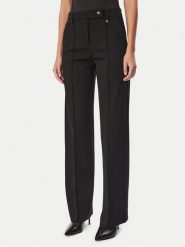 Liu Jo Spodnie materiałowe WF6361 J9189 Czarny Relaxed Fit. Czarne spodnie materiałowe Liu Jo, bez wzorów, z materiału. Za 649.99 zł.