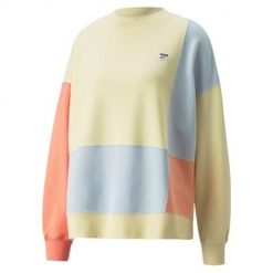 Bluza sportowa damska Puma Downtown. Białe bluzy bez kaptura Puma, xs, bez wzorów, bez kaptura. Za 391.00 zł.