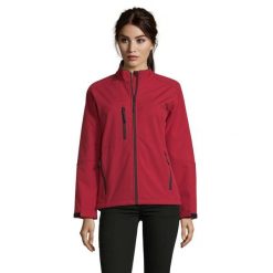 Kurtka Damska Roxy Soft Shell. Czerwone kurtki SOL'S, l, bez wzorów, sportowe, bez kaptura. Za 231.99 zł.