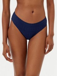 Selmark Dół od bikini BM002 Granatowy. Niebieskie bikini Selmark, bez wzorów, z syntetyku. Za 119.99 zł.