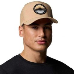 Czapka Z Daszkiem Dla Dorosłych Unisex Mountaincap 3D Stretch. Brązowe czapki z daszkiem Columbia, bez wzorów, z elastanu. Za 181.99 zł.