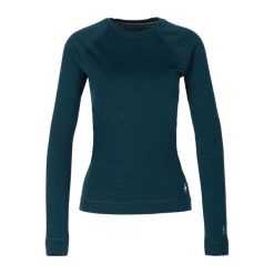 Koszulka termoaktywna damska Smartwool Merino 250 Baselayer Crew Boxed. Niebieskie bielizna termoaktywna damska Smartwool, bez wzorów, bez ramiączek. Za 399.99 zł.