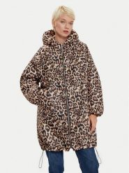 ViCOLO Kurtka przejściowa TS0239 Brązowy Regular Fit. Brązowe kurtki ViCOLO, bez wzorów, z syntetyku, bez kaptura. Za 549.99 zł.