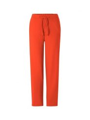 Rich & Royal Spodnie w kolorze pomarańczowym rozmiar: S. Pomarańczowe spodnie materiałowe Rich & Royal, bez wzorów, z materiału. Za 135.49 zł.