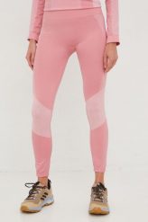 Outhorn legginsy funkcyjne kolor różowy. Czerwone legginsy Outhorn, bez wzorów, z dzianiny. W wyprzedaży za 61.99 zł.