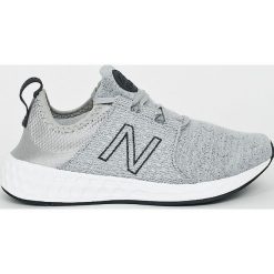 New Balance - Buty Wcruzhg. Szare buty sportowe lifestyle New Balance, bez wzorów, z gumy, sportowe, z okrągłym noskiem, bez zapięcia. W wyprzedaży za 219.90 zł.