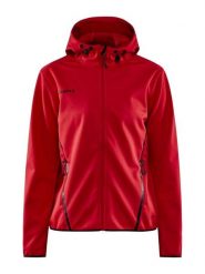 Craft Kurtka Softshell ADV Explore W wiatroodporna elastyczna – Lychee. Czerwone kurtki Craft, xs, bez wzorów, z softshellu. Za 321.50 zł.