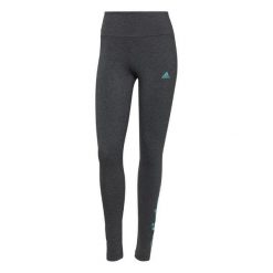 Legginsy damskie adidas Loungwear Essentials. Niebieskie legginsy adidas, bez wzorów, z bawełny, sportowe. Za 59.90 zł.