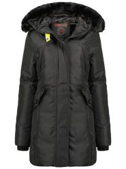 Maison Montaigne Parka "Cherimai" w kolorze czarnym rozmiar: L. Czarne płaszcze Maison Montaigne, l, bez wzorów, bez kaptura. Za 220.12 zł.