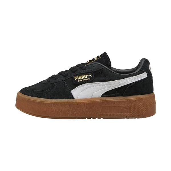 Buty PUMA YELLOW PALERMO ELEVATA Czarny. Czarne buty trekkingowe Puma, z materiału, bez zapięcia. Za 295.50 zł.