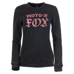 FOX Bluza Damska Moto X Crew Xs Czarna. Bluzy marki FOX. W wyprzedaży za 164.00 zł.