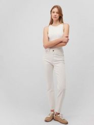MAVI Dżinsy "Star" - Skinny fit - w kolorze białym rozmiar: W32/L27. Białe jeansy Mavi, l, bez wzorów, klasyczne, z podwyższonym stanem. Za 129.95 zł.