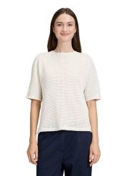 BETTY & CO Sweter w kolorze kremowym rozmiar: 42. Brązowe swetry Betty & Co, bez wzorów, bez ramiączek. Za 74.46 zł.