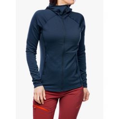 Bluza turystyczna damska Montane Protium Lite Hoodie. Niebieskie bluzy Montane, na zimę, xs, bez wzorów, sportowe, bez ramiączek, bez kaptura. Za 340.99 zł.