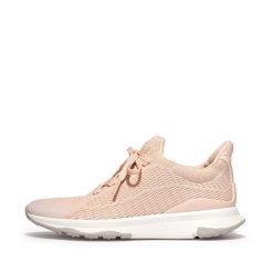 Damskie buty sportowe z dzianiny FitFlop Vitamin Ffx. Czarne buty do biegania FIT FLOP, bez wzorów, z dzianiny, bez zapięcia, do biegania. Za 650.50 zł.