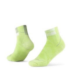 Skarpetki Buff COOLNET® QUARTER SOCK CQ LIME S. Zielone skarpetki Buff, bez wzorów, z elastanu. Za 99.90 zł.