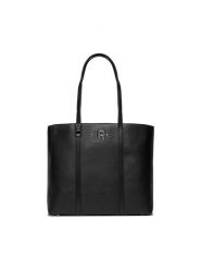 John Richmond Torebka RWA23242BO Czarny. Czarne shopper bag John Richmond, bez wzorów, ze skóry, bez dodatków. Za 889.99 zł.