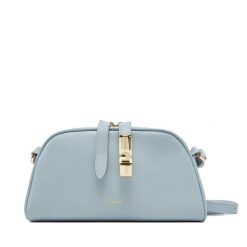 Torebka Furla. Szare listonoszki Furla, bez wzorów, bez dodatków. Za 919.99 zł.