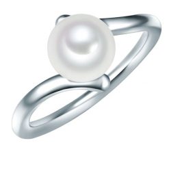 Valero Pearls Srebrny pierścionek srebro wysokiej próby Perła hodowlana słodkowodna srebrny Pierścionki 1 ct Damski. Szare pierścionki Valero Pearls, z perłą, srebrne. Za 199.99 zł.
