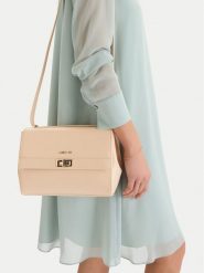 Lasocki Torebka CEO-LSK-L-019-09 Beżowy. Brązowe listonoszki Lasocki, bez wzorów, z materiału, bez dodatków. Za 159.99 zł.