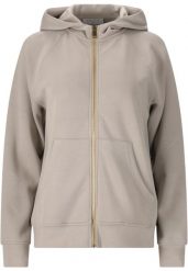 Damska bluza z kapturem full zip Athlecia Jacey. Brązowe bluzy Athlecia, l, bez wzorów, z materiału, eleganckie, bez ramiączek, z kapturem. Za 256.60 zł.