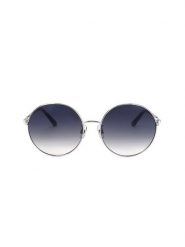 Swarovski Damskie okulary przeciwsłoneczne w kolorze srebrno-granatowym rozmiar: 59. Niebieskie okulary przeciwsłoneczne Swarovski, bez wzorów, z tworzywa sztucznego, metalowe. Za 240.95 zł.