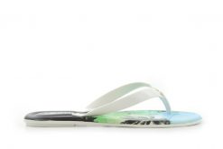 Japonki Dijean 261 984 Whit Palm Trees, Biały, Guma - 36. Białe japonki Dijean, bez wzorów, z gumy, klasyczne. W wyprzedaży za 17.10 zł.