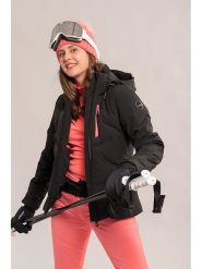 Icepeak Kurtka narciarska "Flovilla" w kolorze czarnym rozmiar: 46. Czarne kurtki narciarskie Icepeak, m, bez wzorów, bez kaptura, narciarskie. Za 406.00 zł.