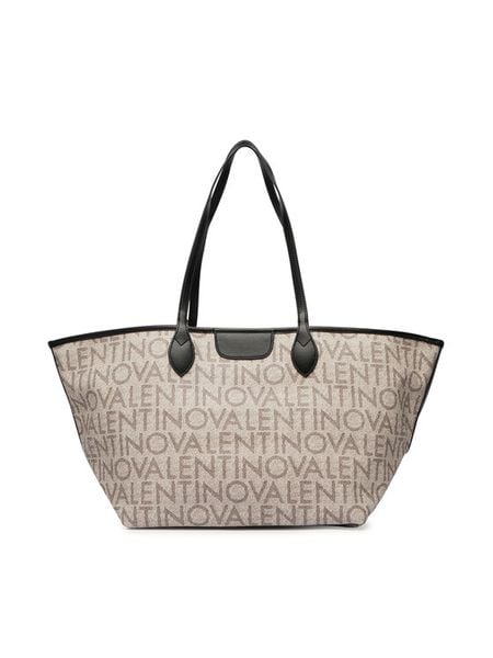 Valentino Torebka Reverse VBS9Z501 Granatowy. Niebieskie shopper bag Valentino, bez wzorów, ze skóry, bez dodatków. Za 398.99 zł.