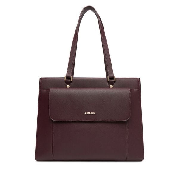 Torebka GINO ROSSI. Czerwone torebki klasyczne Gino Rossi, bez wzorów, klasyczne, bez dodatków. Za 209.99 zł.