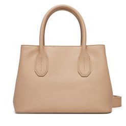 Torebka Patrizia Pepe. Brązowe torebki klasyczne Patrizia Pepe, bez wzorów, klasyczne, bez dodatków. Za 739.99 zł.